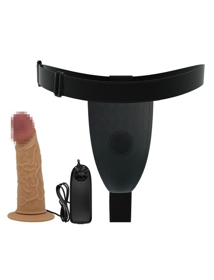 Фаллопротез для мужчин с вибрацией "Draven", 17,5 см , изображение 2