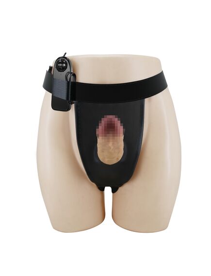 Фаллопротез для мужчин с вибрацией "Draven", 17,5 см , изображение 4