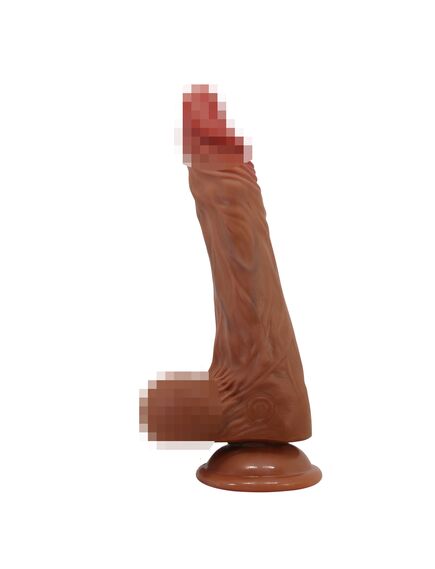 Вибратор реалистичный с ротацией и возвратно-поступательными движениями "Calisto", 25 см , изображение 3