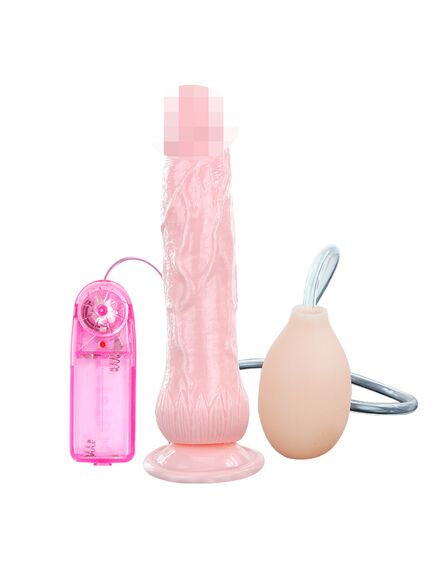 Фаллоимитатор с функцией семяизвержения и вибрации , изображение 4