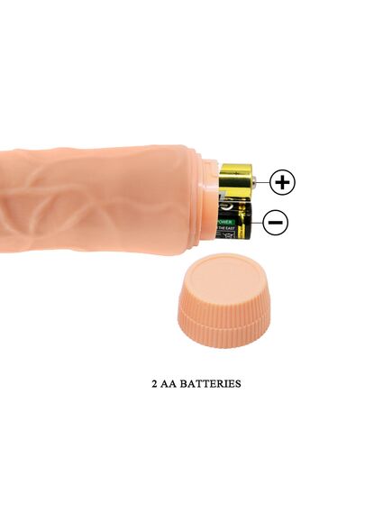 Реалистичный вибратор "Barbara", 19,5 см , изображение 6