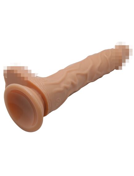 Вибратор реалистичный с ротацией и возвратно-поступательными движениями "Bodach" 21 см , изображение 6