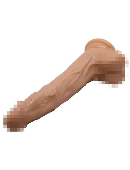 Вибратор реалистичный с ротацией и возвратно-поступательными движениями "Bodach" 21 см , изображение 7