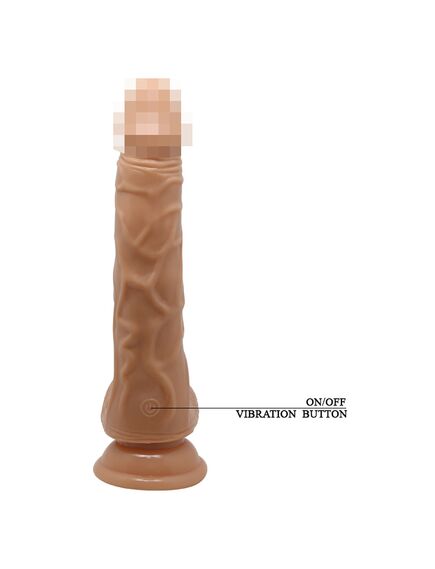 Вибратор реалистичный с ротацией и возвратно-поступательными движениями "Bodach" 21 см , изображение 8