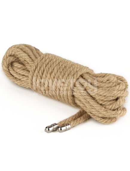 Веревка для шибари из 10 метров, из коноплянного волокна , изображение 2