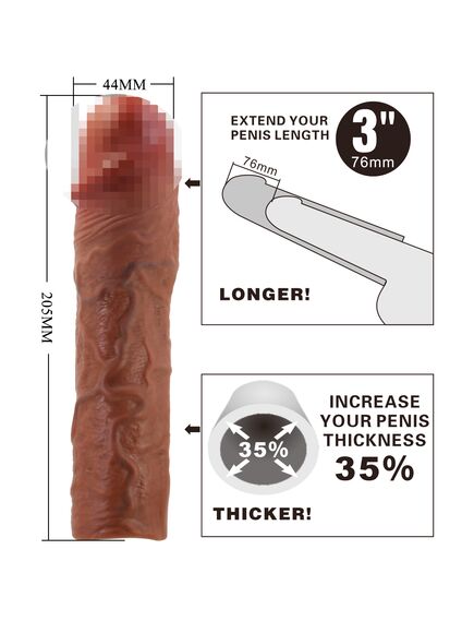 Насадка удлиняющая "Stevenson", коричневая  20,5 см , изображение 5