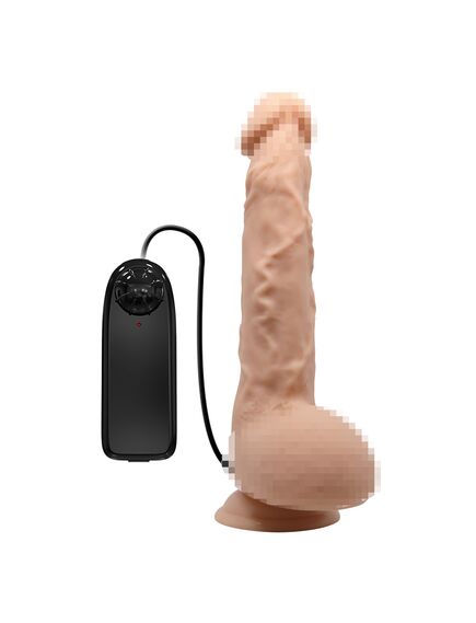 Вибратор реалистичный "Jason", 25 см , изображение 4