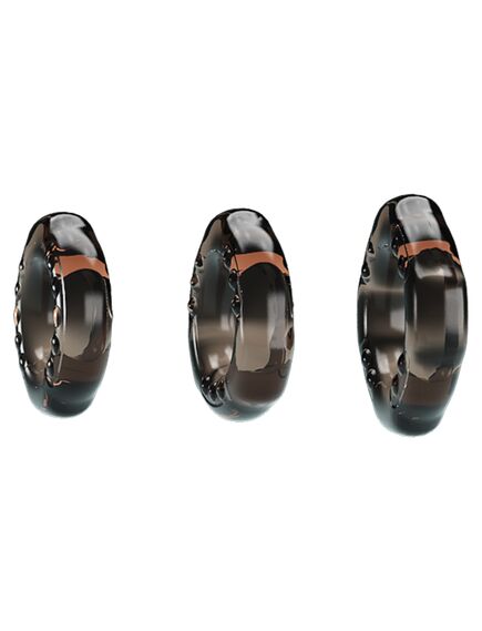 Набор эрекционных колец "Cock rings" , изображение 4
