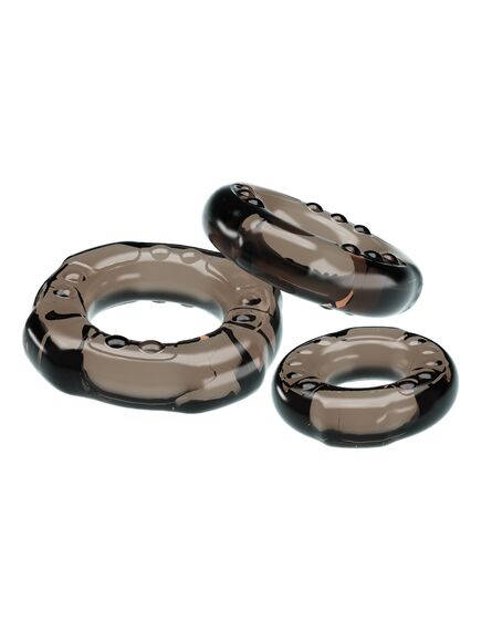 Набор эрекционных колец "Cock rings" , изображение 5