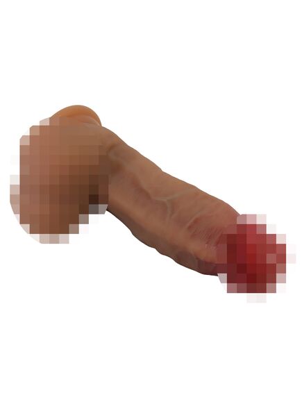 Реалистичный фаллоимитатор "Curtis", 17,3 см , изображение 5