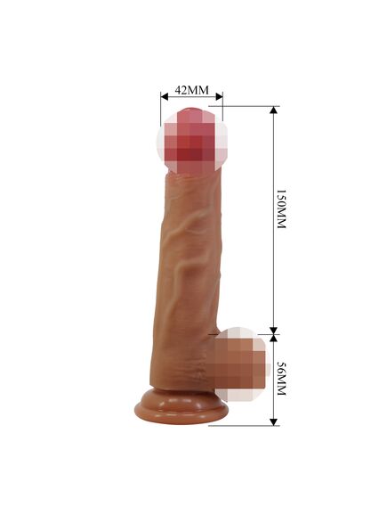 Реалистичный фаллоимитатор "Lisle", 20,6 см , изображение 7