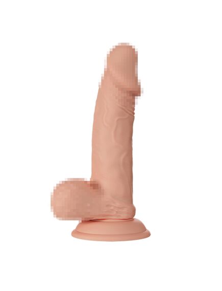 Реалистичный фаллоимитатор "Zebulon", 19,4 см , изображение 2