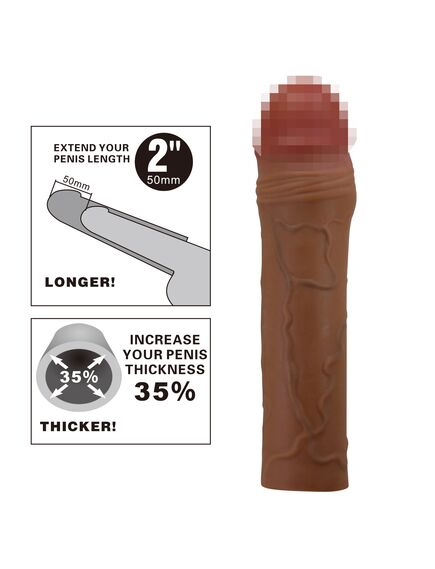 Насадка на член увеличивающая "Chane" , изображение 2