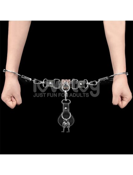 Наручники Rebellion Reign из тяжелого металла (серебро) , изображение 5