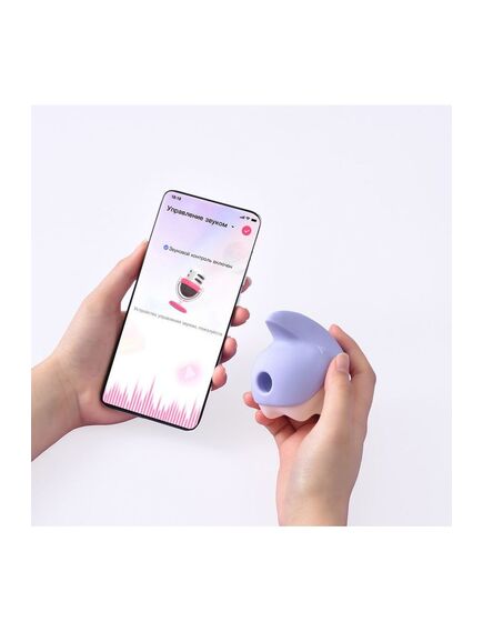 Вакуумный стимулятор "Magic Unicorn" с управлением через телефон , изображение 6