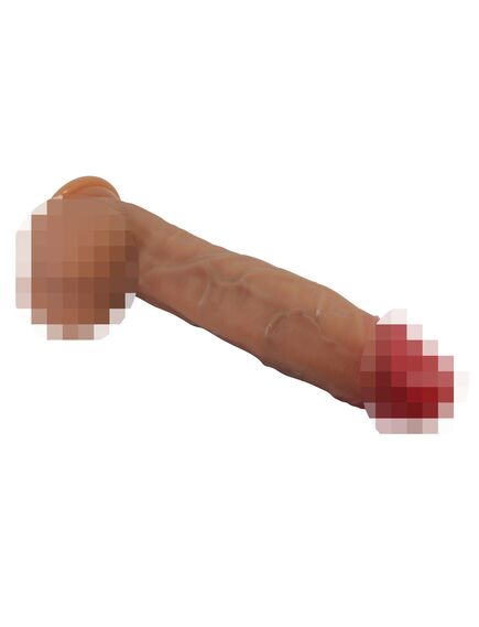 Реалистичный фаллоимитатор "Orton", 23,5 см , изображение 5