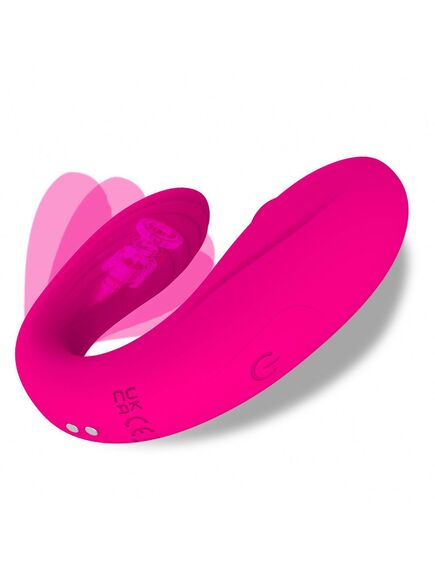 Вакуумный вибратор для клитора и точки "G"с приложением , изображение 3