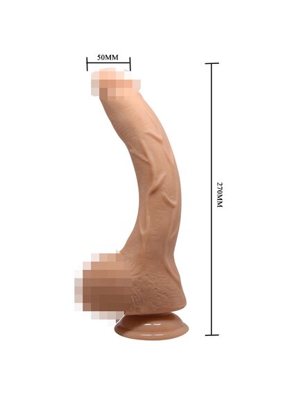 Вибратор реалистичный "Jack", 27 см , изображение 6