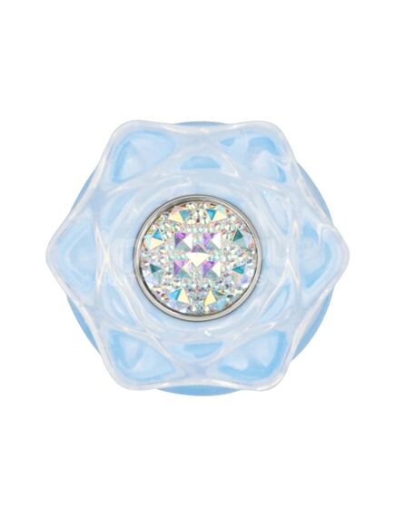 Силиконовая анальная пробка Gemoria (светится в темноте), голубая , изображение 4