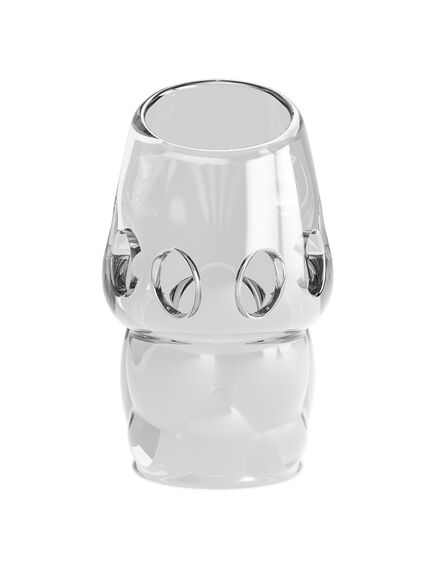 Насадка удлиняющая "Oscar", прозрачно-белая , изображение 3