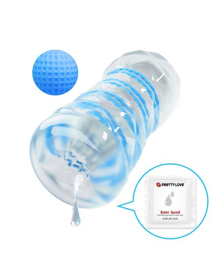 Мастурбатор мужской с дополнительной стимуляцией, 15 см , изображение 3