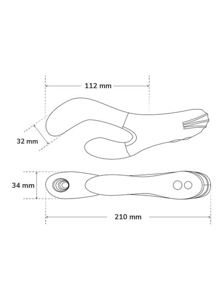 Вибратор-кролик Lovense Osci 3 , изображение 5
