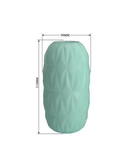 Яйцо мастурбатор с ярким рельефом из серии "Athena Alice", 11,3 см , изображение 6