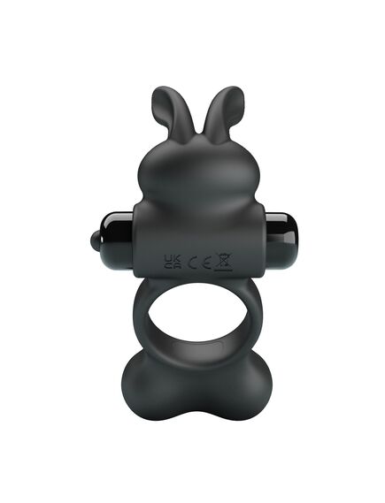 Эрекционное кольцо с вибрацией и стимуляцией клитора с утяжелителями "Yusuf" , изображение 5