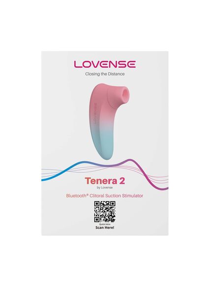 Вакуммно-волновой стимулятор клитора LOVENSE Tenera 2 PulseSense, силикон, розовый , изображение 9