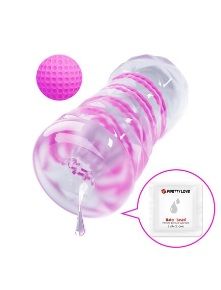 Мастурбатор мужской с дополнительной стимуляцией, 15 см , изображение 3