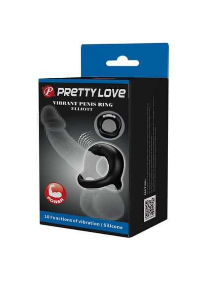 Эрекционное кольцо с вибрацией "Elliott" , изображение 2
