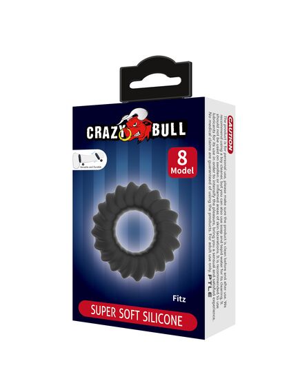 Эрекционное кольцо "Crazy bull" №8 , изображение 5