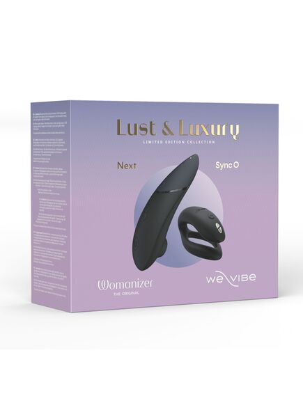 Набор Lust & Luxury: Womanizer Next and We-Vibe Sync O, черный , изображение 2