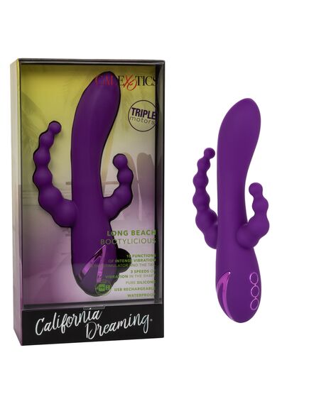 Вибромассажер-кролик двойной LB BOOTYLICIOUS , изображение 2