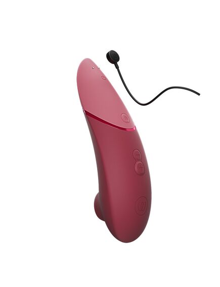 Бесконтактный клиторальный стимулятор Womanizer Next бордовый , изображение 2