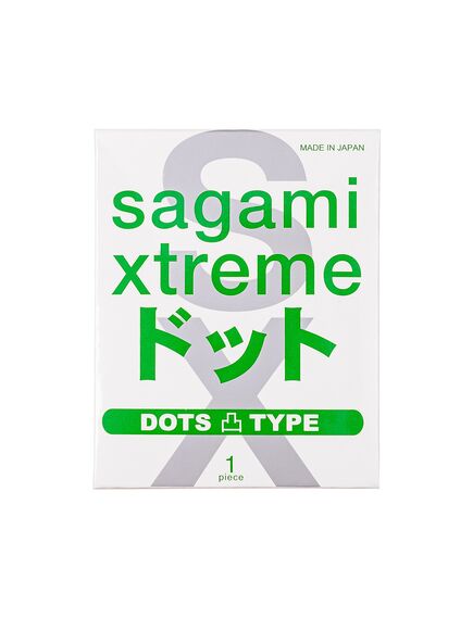 Презервативы латексные Sagami Xtreme Type-e точечные 1 шт , изображение 2