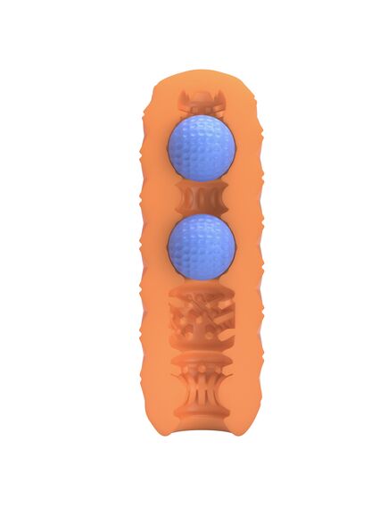 Мастурбатор в тубе с шариками для стимуляции "Venus-x" , изображение 3