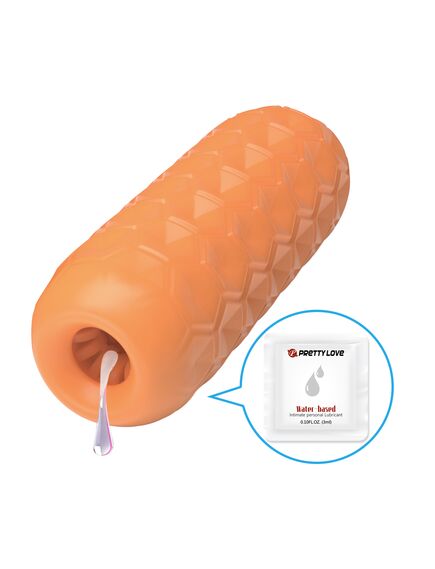 Мастурбатор в тубе с шариками для стимуляции "Venus-x" , изображение 4