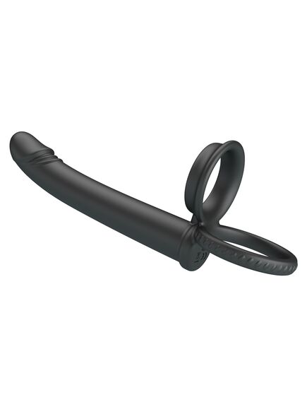 Насадка для двойного проникновения "Moses", 19 см , изображение 5