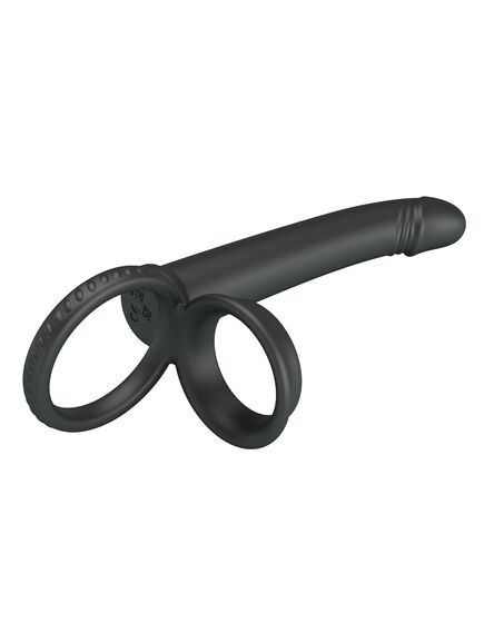 Насадка для двойного проникновения "Moses", 19 см , изображение 6