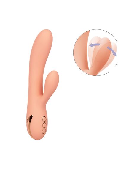 Вибромассажер - кролик MONTEREY MAGIC с поступательными движениями клиторального отростка , изображение 9