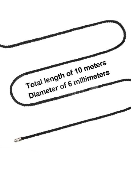 Веревка для шибари из 10 метров, из коноплянного волокна , изображение 3