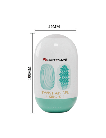 Яйцо мастурбатор из серии "Cupid-X", "Twist Angel" , изображение 4