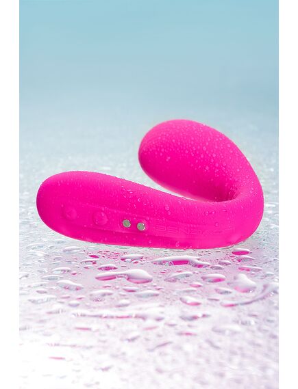 Многофункциональный стимулятор для пар LOVENSE Dolce, силикон, розовый, 20 см , изображение 9