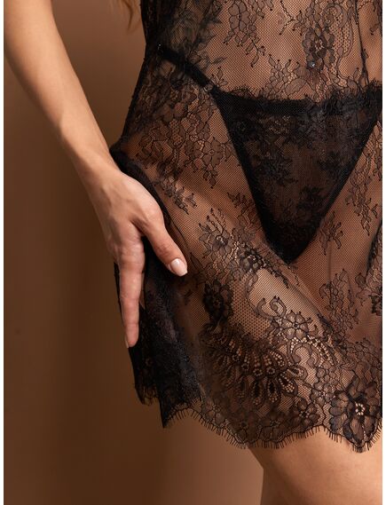 Сорочка французский шик из кружева шантильи (Muse) , изображение 4