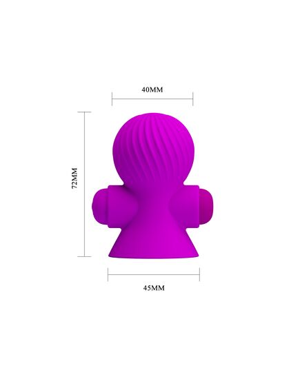 Перезаряжаемые виброприсоски на соски Nipple Sucker , изображение 6