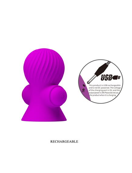 Перезаряжаемые виброприсоски на соски Nipple Sucker , изображение 8