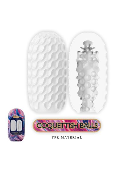 Маструбатор Pretty Love "Coquettish balls" Venus-X , изображение 3