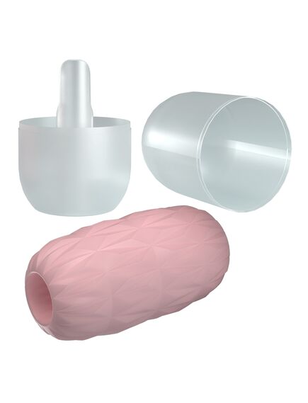 Яйцо мастурбатор с ярким рельефом из серии "Athena Alice", 11,3 см , изображение 5