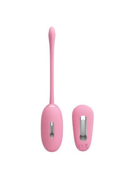 Виброяйцо с функцией электростимуляции и пультом Д/У Pretty Love "Shock Fun" , изображение 3